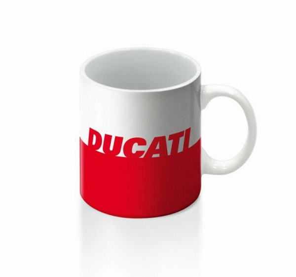 DUCATI Kaffeetasse Red &amp; White