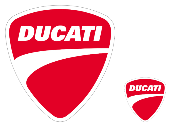 DUCATI Logo Aufkleber