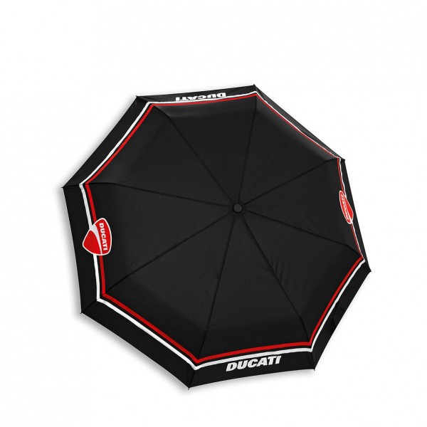 DUCATI Stripe Pocket Taschen-Regenschirm