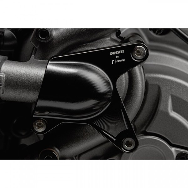 DUCATI Wasserpumpendeckel aus Aluminium