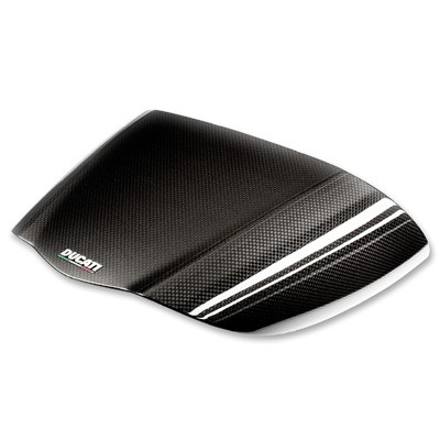 Ducati Carbon Sozius Sitzbankabdeckung