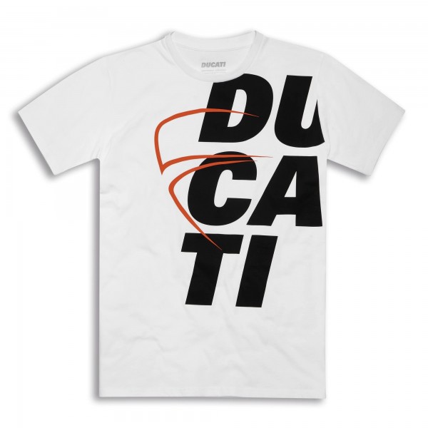 DUCATI Sketch 2.0 T-Shirt weiß