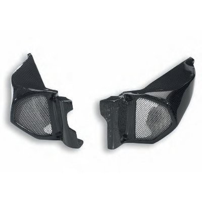 Ducati Carbon Luftleitkanäle