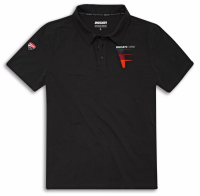 DUCATI Polo Shirt DC Speed schwarz DUCATI Polo Shirt DC Speed schwarz
