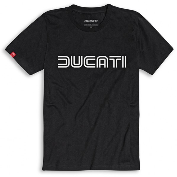 DUCATI Ducatiana 80´s T-Shirt 2.0 schwarz