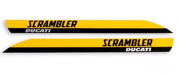 DUCATI Scrambler "Full Throttle" Tankaufkleber