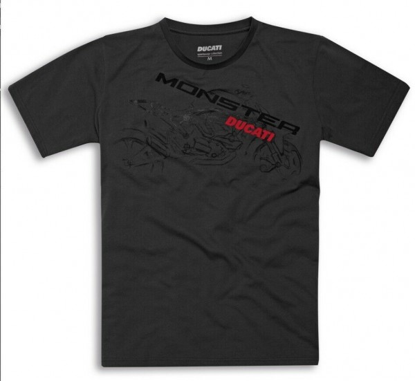 DUCATI Graphic Monster T-Shirt