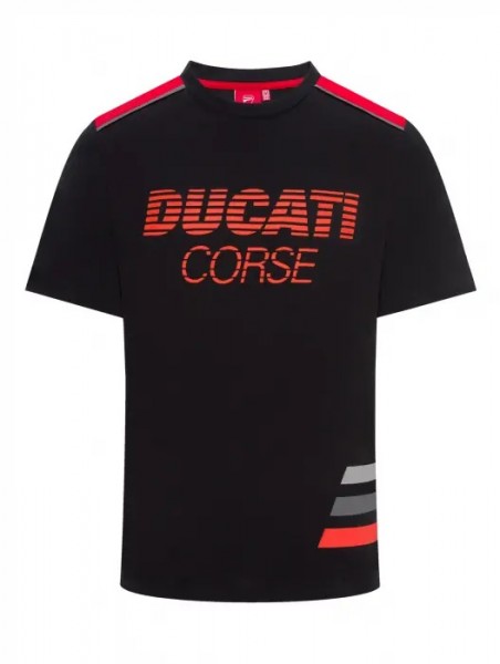 DUCATI Corse Striped T-Shirt