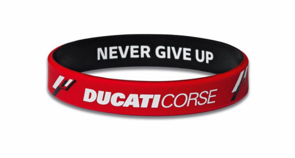 DUCATI Corse Line Silikon Armband