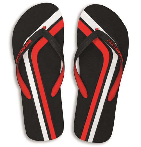 DUCATI Bade Flip-Flops DC Stripe